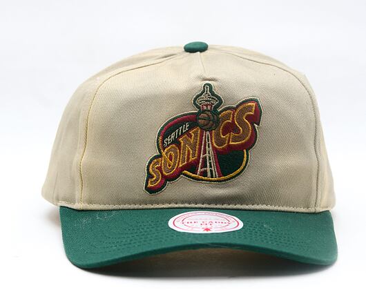 Kšiltovka Mitchell & Ness - NBA Retro Roots Deadstock Hwc - Seattle Supersonics - Cream