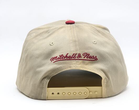 Kšiltovka Mitchell & Ness - NBA Retro Roots Deadstock - Miami Heat - Cream
