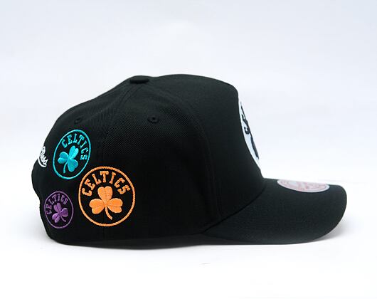 Kšiltovka Mitchell & Ness - NBA 404 Club Neon Pro Snapback - Boston Celtics - Black