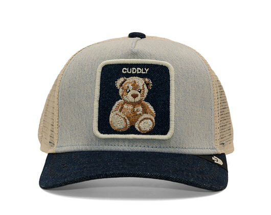 Dětská kšiltovka Goorin - Denim Cuddly Mini - Teddy Bear - Denim