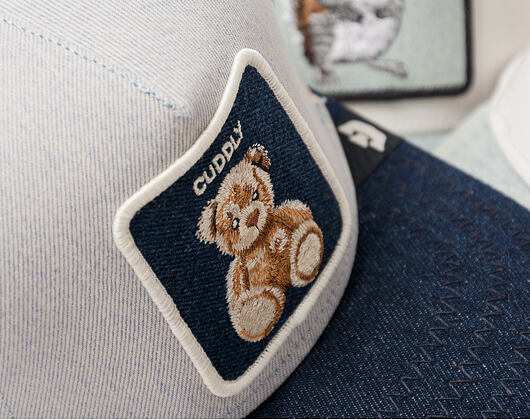 Dětská kšiltovka Goorin - Denim Cuddly Mini - Teddy Bear - Denim