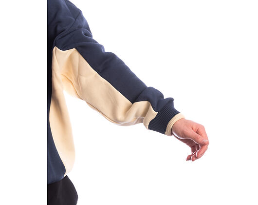 Mikina Karl Kani - Signature BRK Insert Oversized Crew - Blue