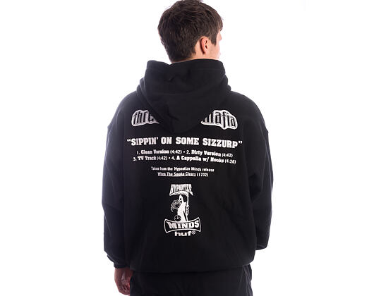 Mikina Huf - Three 6 Mafia Heavyweight Hoodie - Black