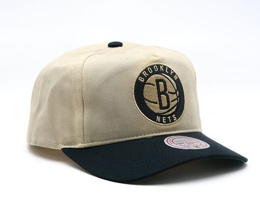 Kšiltovka Mitchell & Ness - NBA Retro Roots Deadstock - Brooklyn Nets - Cream