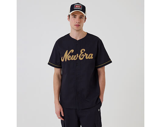 Triko New Era - Branded Straight Hem Jersey - Navy