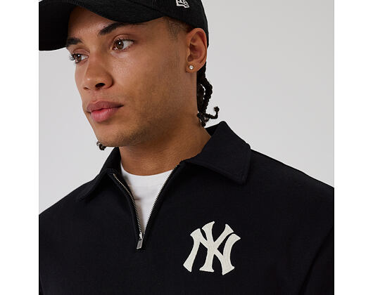 Mikina New Era - MLB Quarter Zip - NY Yankees - Black