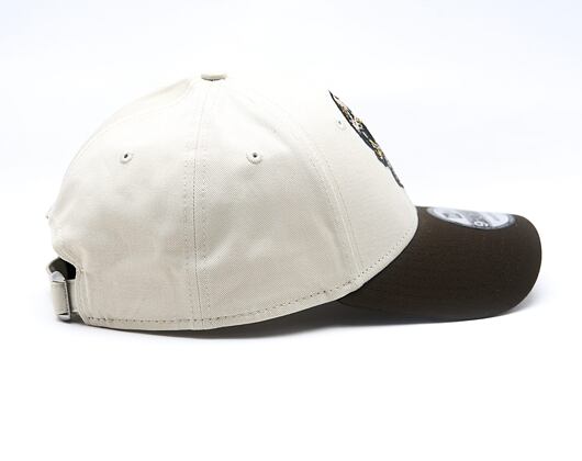 Kšiltovka New Era - Branded Skull Pack 9FORTY - Stone / Light Brown
