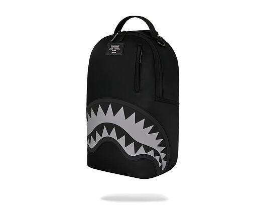 Batoh Sprayground - Shark Central Black Nylon Gray Embossed Backpack