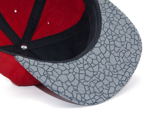Kšiltovka HUF Metal H Quake Strapback Red