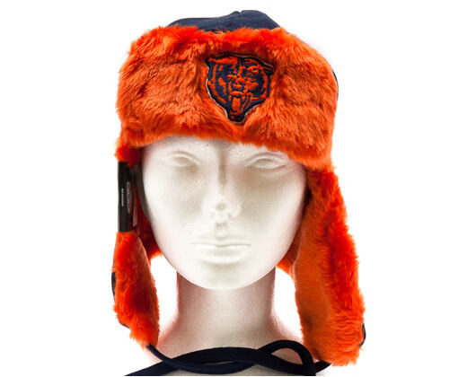 Beranice New Era Trapper Snowflake Chicago Bears Team Colors