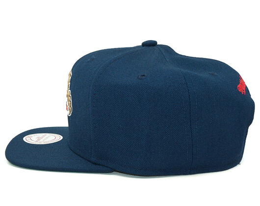 Kšiltovka Mitchell & Ness Florida Panthers Wool Solid Navy Snapback