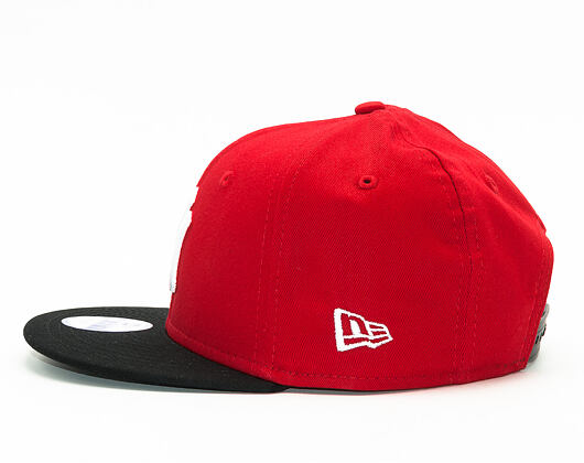 Dětská Kšiltovka New Era Cotton Block New York Yankees Scarlet/Black/White Snapback Youth