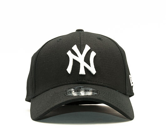 Kšiltovka New Era - 39THIRTY League Basic - NY Yankees - Black / White