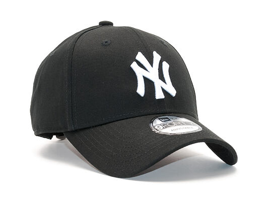 Kšiltovka New Era - MLB Essential 9FORTY - NY Yankees - Black / White