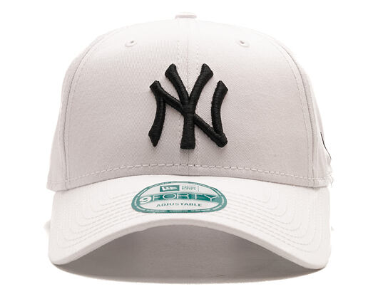 Kšiltovka New Era - MLB Essential 9FORTY - NY Yankees - White / Black