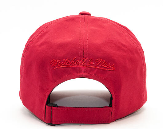 Kšiltovka Mitchell & Ness Warm Up Hybrid Brand Burgundy Strapback