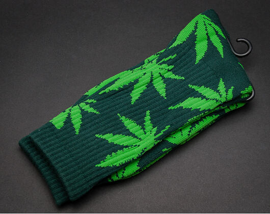 Ponožky HUF Plantlife Crew Deep Green Apple