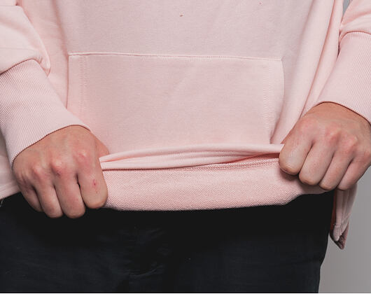 Mikina Pink Dolphin Classic Crewneck Faded Coral