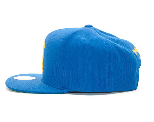 Kšiltovka Mitchell & Ness Solid Team Colour Classic Logo Golden State Warriors Snapback