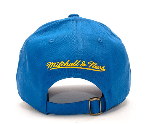 Kšiltovka Mitchell & Ness Low Pro Golden State Warriors Blue Strapback