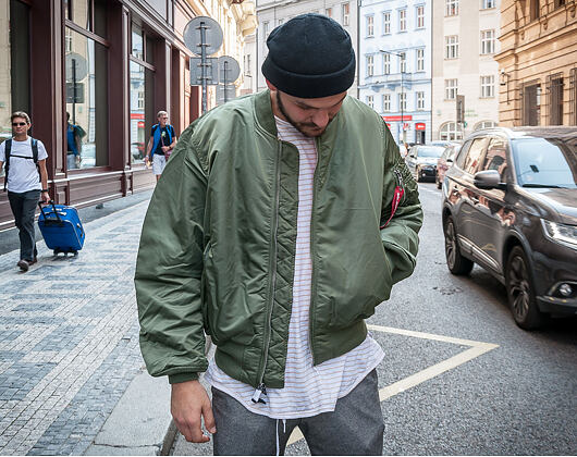 Zimní Bomber Alpha Industries MA-1 Sage Green (-5° C)