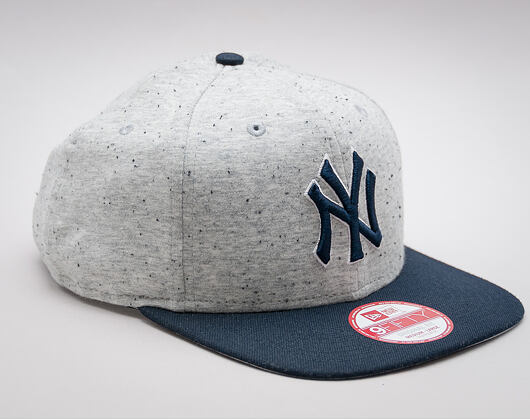 Kšiltovka New Era Jersey Team New York Yankees Grey/Navy Snapback