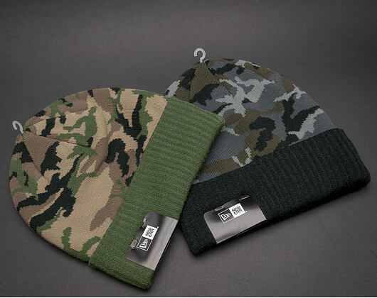Kulich New Era Camo Ribbed Cuff Woodland Camo