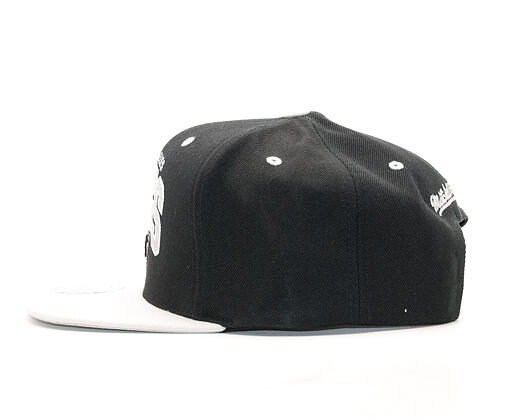 Kšiltovka Mitchell & Ness Team Arch Los Angeles Kings Black/Grey Snapback