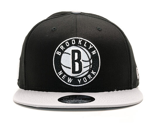 Kšiltovka New Era Team Brooklyn Nets Black 9FIFTY Snapback
