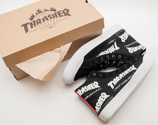 Boty HUF Thrasher Classic Hi Black