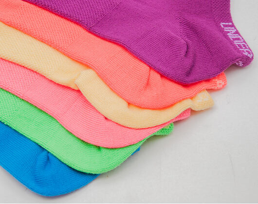 Dámské Ponožky Under Armour Women Solid 6 pack No Show Multicolor