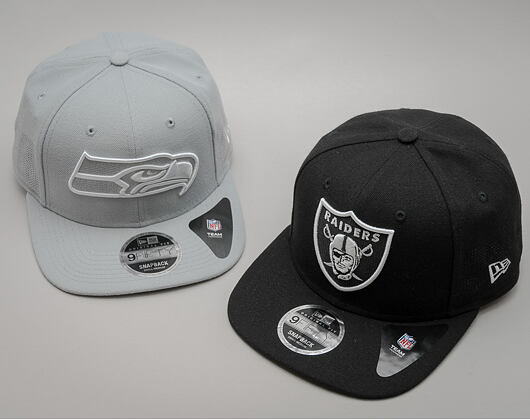 Kšiltovka New Era Side Perf Oakland Riders 9FIFTY Black Snapback