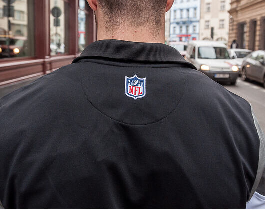 Bunda New Era Border Edge Track Jacket Oakland Raiders Black/Grey/White