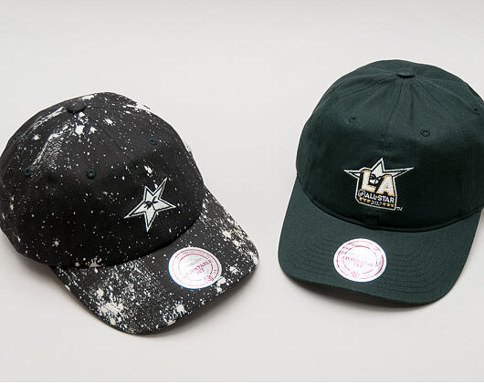Kšiltovka Mitchell & Ness LA 50th Curved Visor Los Angeles Kings Black Strapback