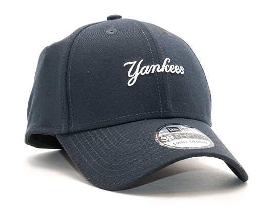 Kšiltovka New Era Mini Word Mark New York Yankees 39THIRTY Navy Stretchfit