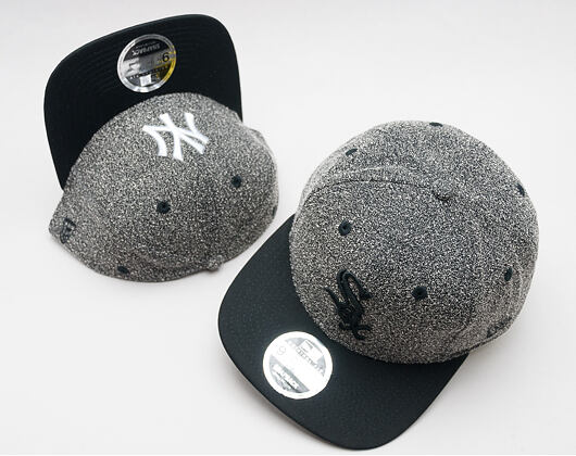 Kšiltovka New Era Flecked Crown Chicago White Sox 9FIFTY Grey Snapback