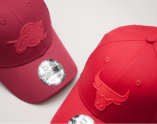 Kšiltovka New Era Rubber Logo Cleveland Cavaliers 9FORTY Carmine Strapback