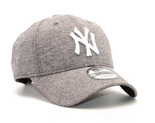 Kšiltovka New Era Team Jersey New York Yankees 9FORTY Grey Heather Strapback