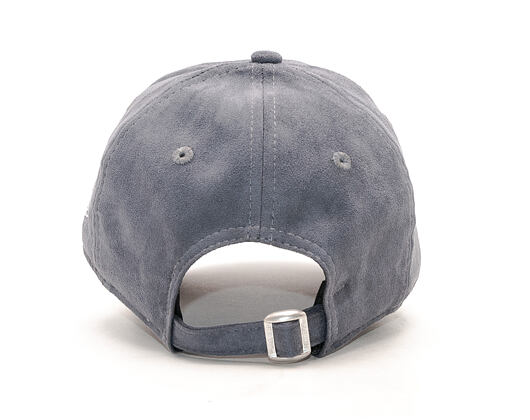 Dámská Kšiltovka New Era Suede Essential 9FORTY Grey Heather Strapback