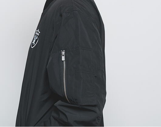 Bunda New Era Concrete Bomber Oakland Raiders Black