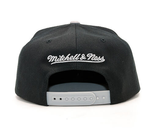 Kšiltovka Mitchell & Ness Cursive Script Logo Brooklyn Nets Black/Grey Snapback