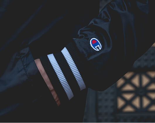 Bomber Champion Reverse Weave Black