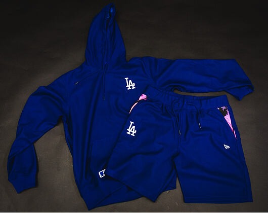 Kraťasy New Era West Coast Short Los Angeles Dodgers Dark Royal