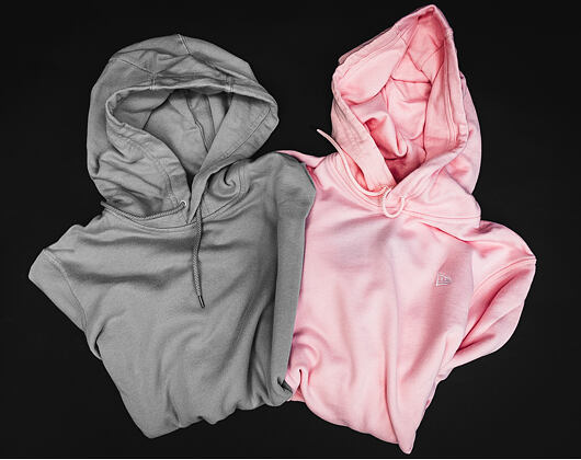 Mikina S Kapucí New Era Sandwash Po Hoody Pink