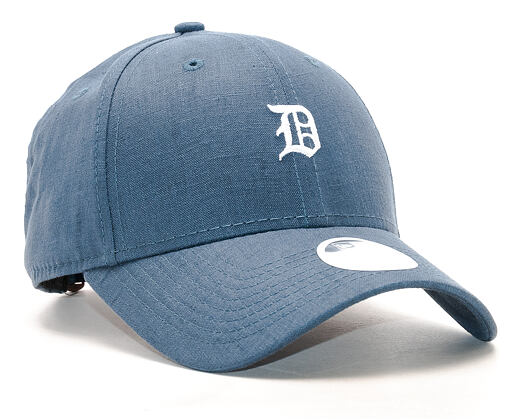 Dámská Kšiltovka New Era Linen Small Logo Detroit Tigers 9FORTY Navy Strapback