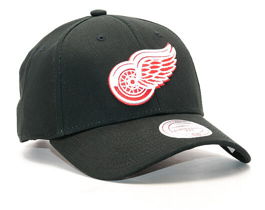 Kšiltovka Mitchell & Ness Low Pro Detroit Red Wings Black Strapback