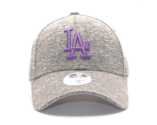 Dámská Kšiltovka New Era Tech Jersey Los Angeles Dodgers 9FORTY Gray/Lavender Strapback