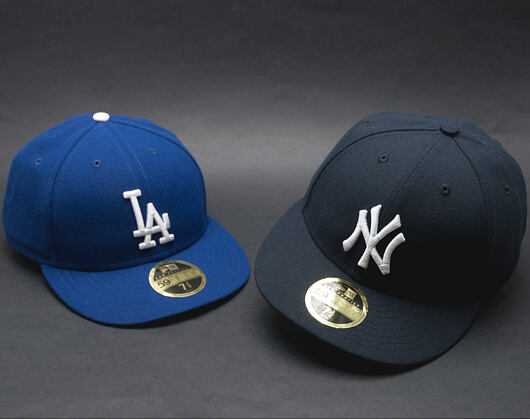 Kšiltovka New Era LC Authentic Perfomance Los Angeles Dodgers 59FIFTY LOW PROFILE Blue/White
