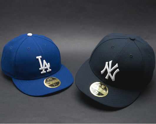 Kšiltovka New Era LC Authentic Perfomance Los Angeles Dodgers 59FIFTY LOW PROFILE Blue/White