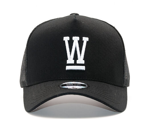 Kšiltovka State of WOW Wilmer Baseball Trucker Cap Black Snapback